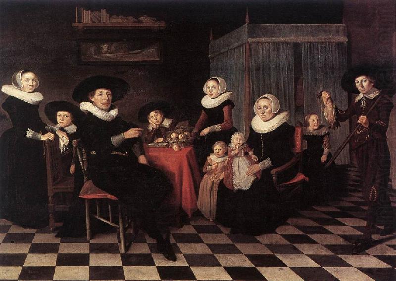 PALAMEDESZ, Antonie Family Portrait ga china oil painting image